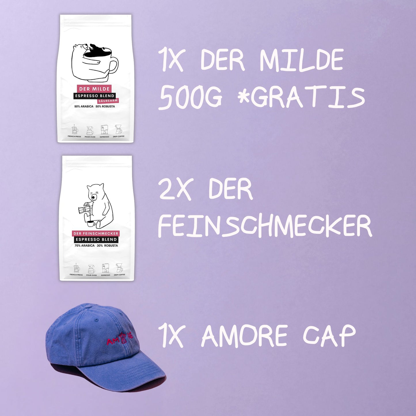 Amore Bundle +Gratis Amore Cap