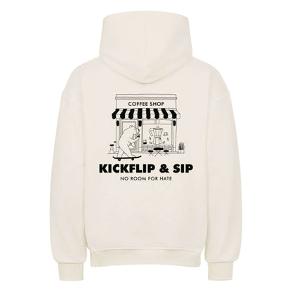 Kickflip & Sip Wanja Fashion, Premium-Hoodie im Oversized-Schnitt