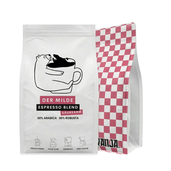 Dark Roast Espresso Blend, Säurearm