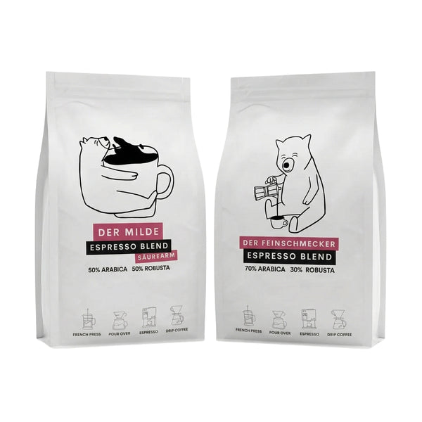 Das perfekte Espresso-Probierpaket für jede Tageszeit