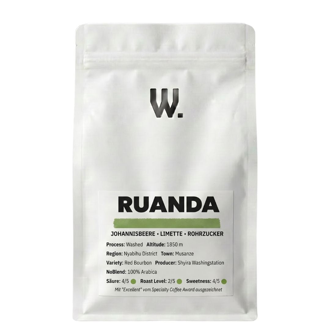 Ruanda Filterkaffee, Red Bourbon 500g