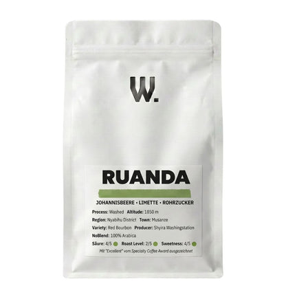 Ruanda Filterkaffee, Red Bourbon 500g