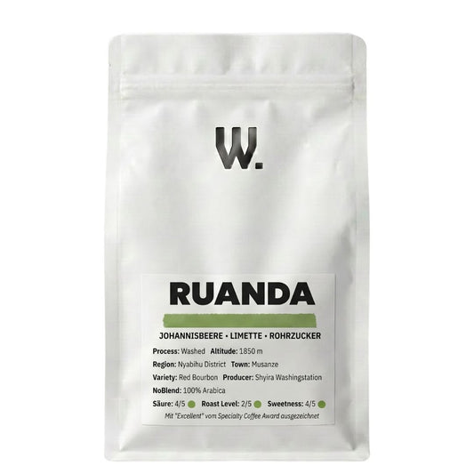 Ruanda Filterkaffee, Red Bourbon 500g
