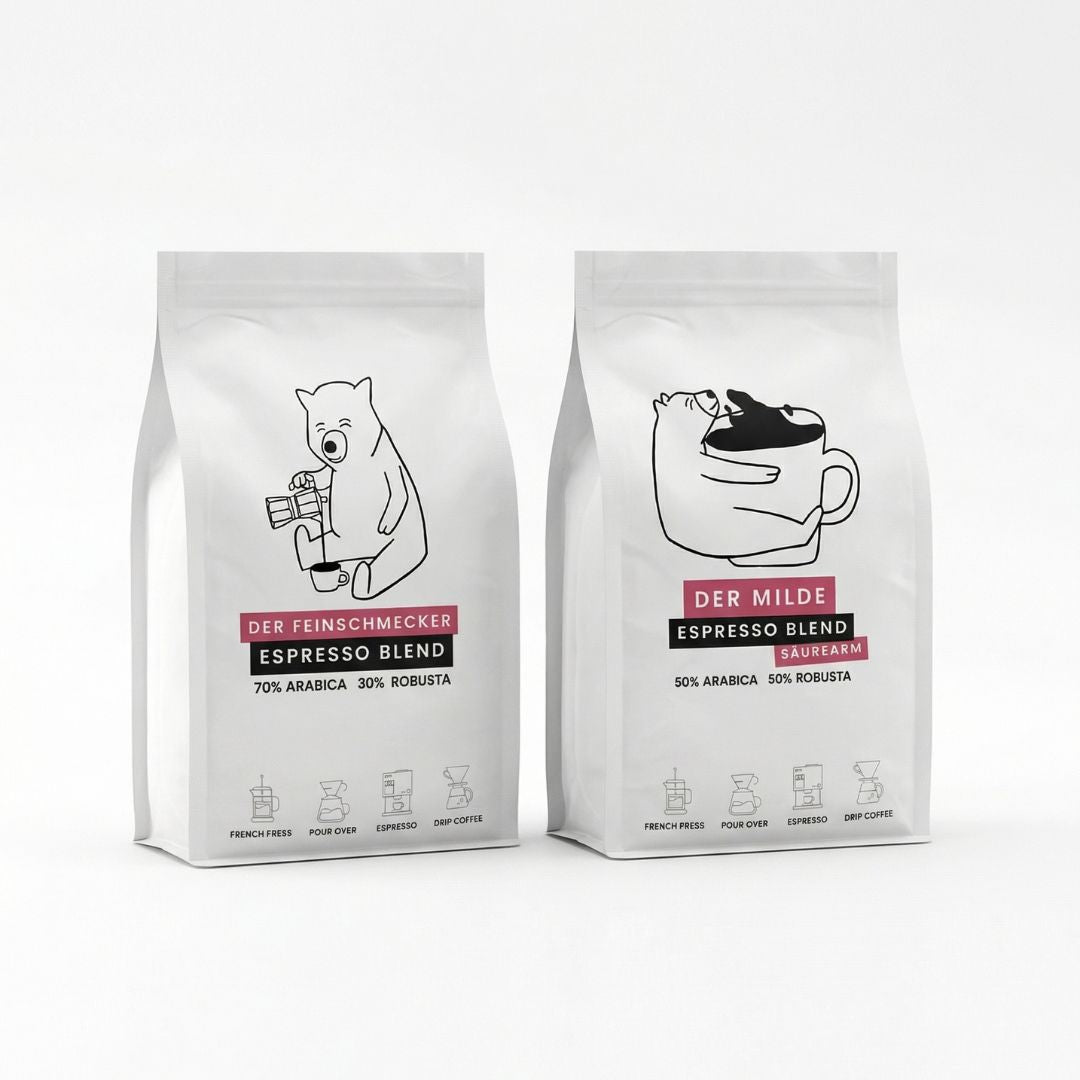Das perfekte Espresso-Probierpaket für jede Tageszeit