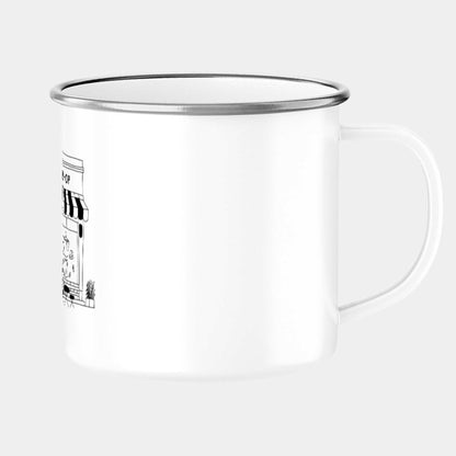 Coffee Shop Tasse im Retrolook, hip & coffee-friendly