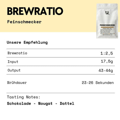 Feinschmecker Volumen-Paket 6x500g