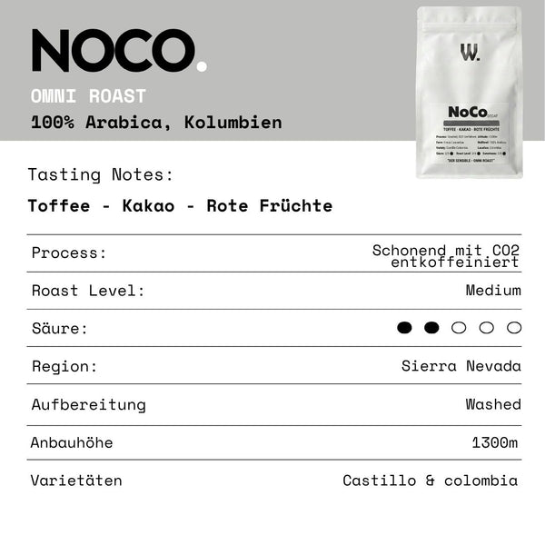 NoCo Decaf, OMNI Roast 500g